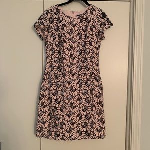 TOMMY HILFIGER black and pink floral dress